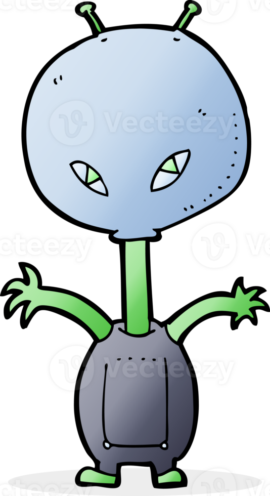 cartoon space alien 45201009 PNG