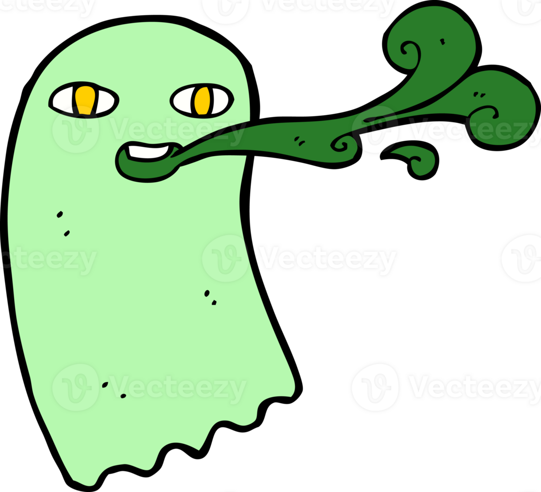 funny cartoon ghost png
