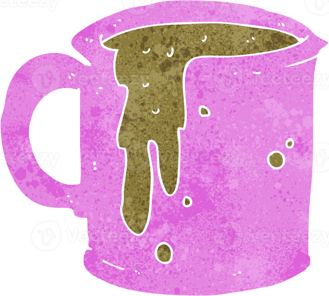 cartoon coffee mug png