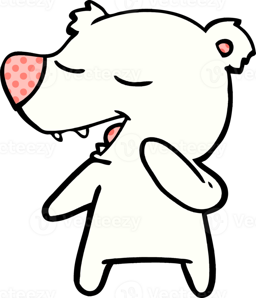 polar bear cartoon png