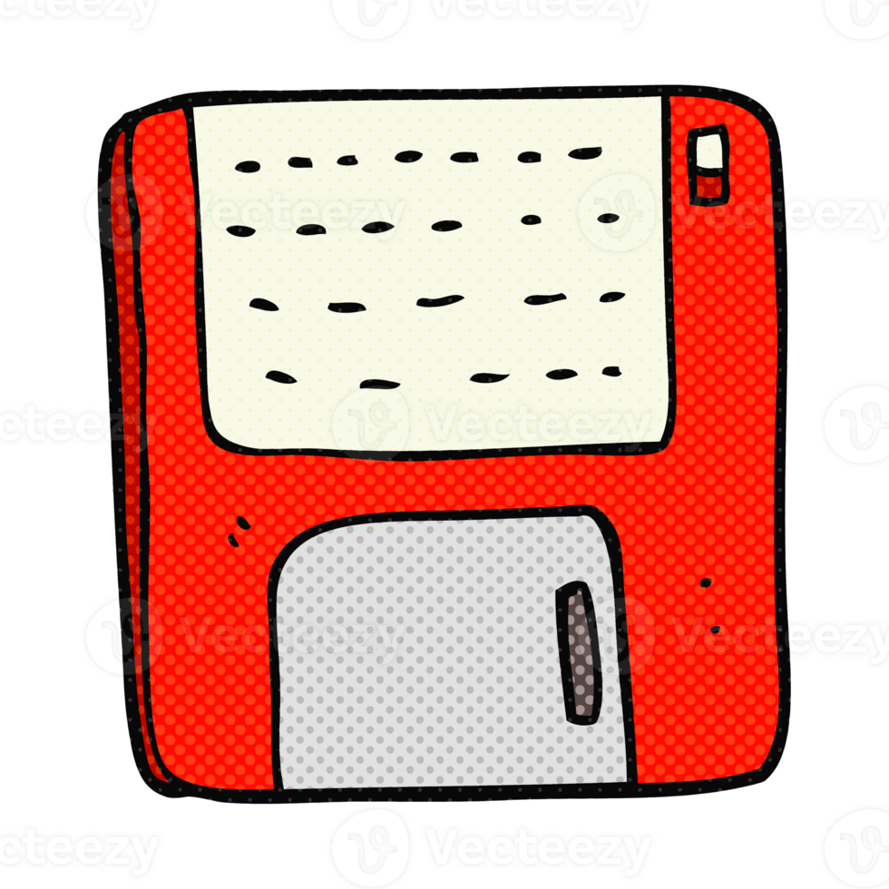 drawn cartoon old computer disk png