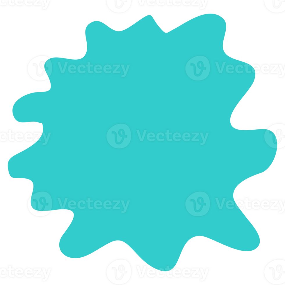expressive shape blob png