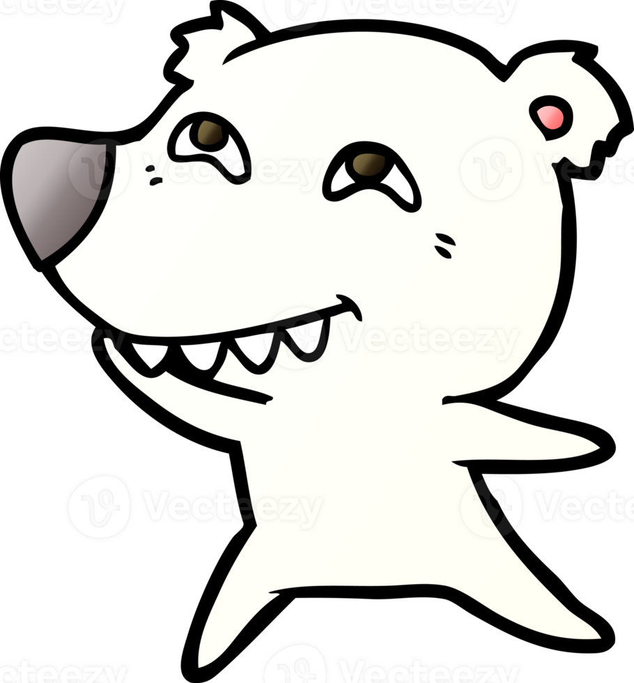 polar bear cartoon png
