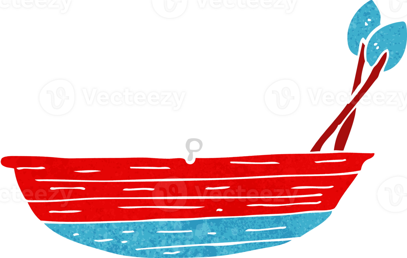 cartoon rowing boat png