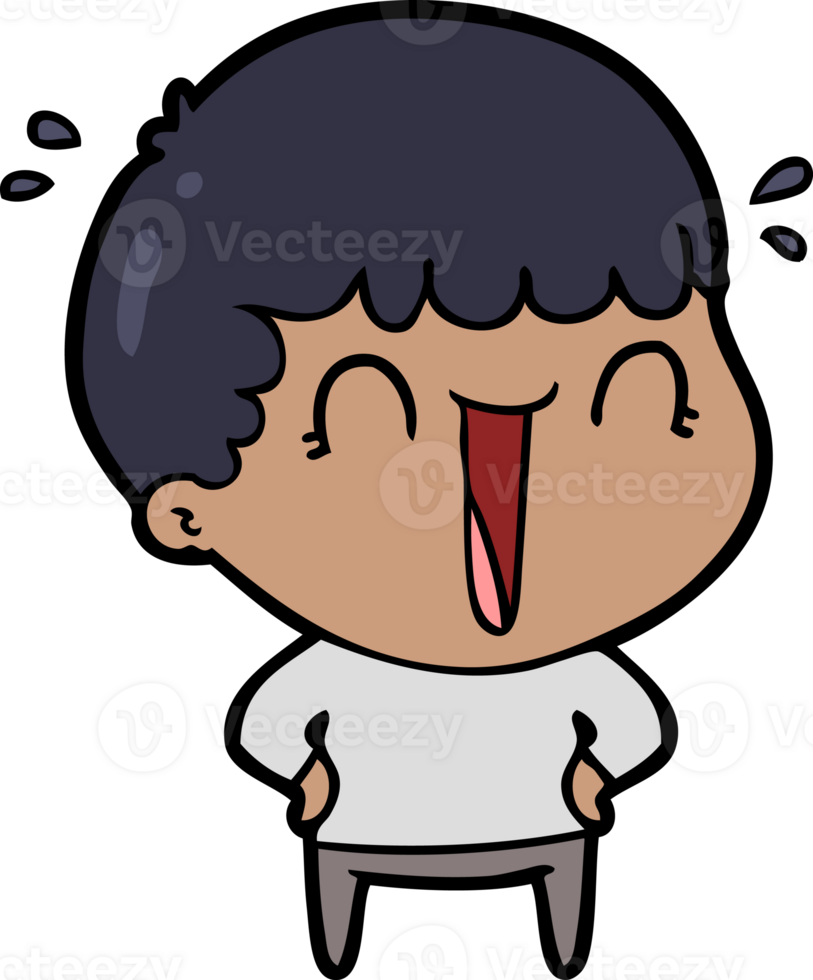 laughing cartoon man png