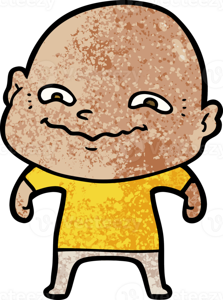 cartoon creepy guy png