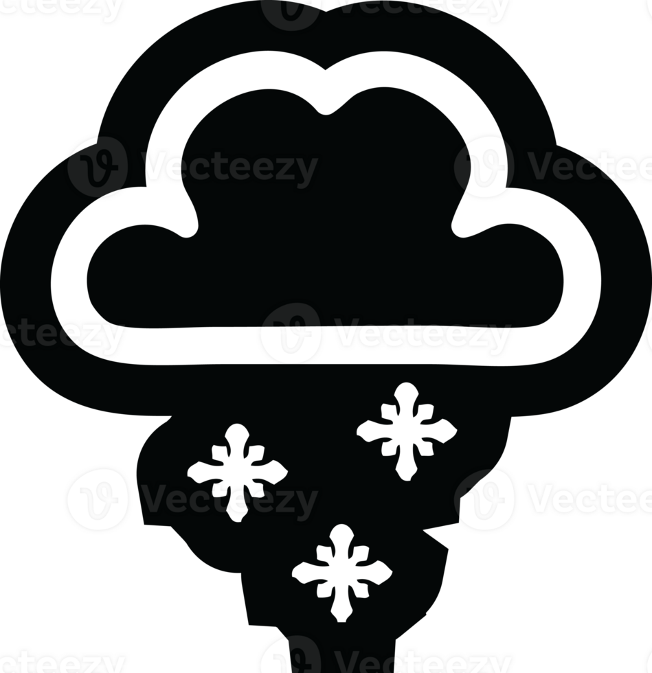 snow cloud icon symbol png