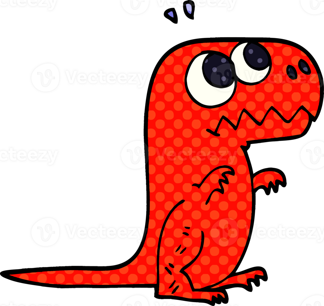 cartoon doodle roaring t rex png