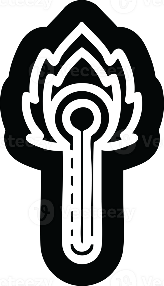 flaming thermometer icon symbol png