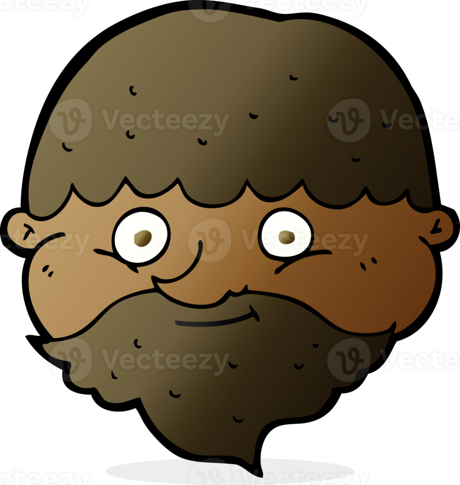 cartoon bearded man png