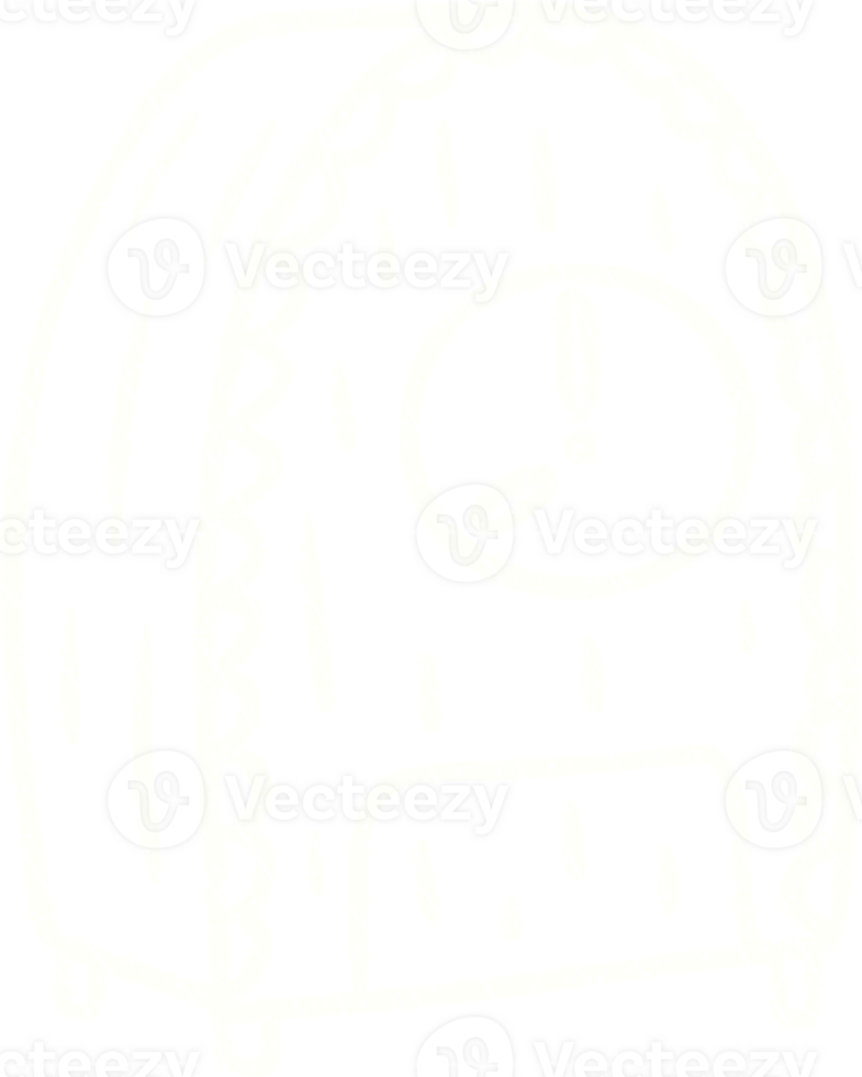 Old Clock Chalk Drawing png