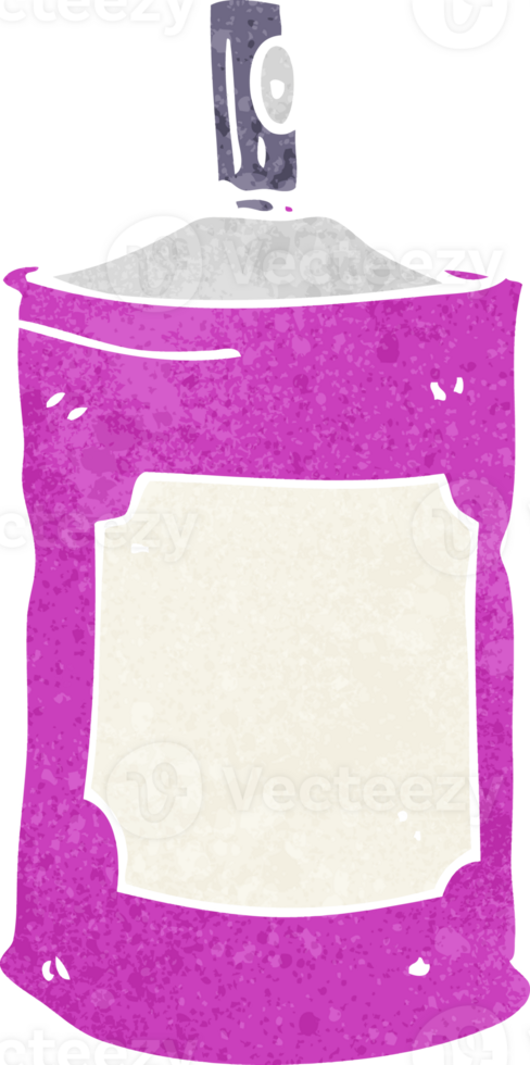 tecknad sprayburk png