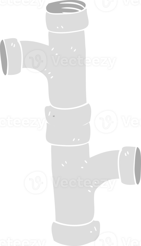 flat color illustration of pipe png