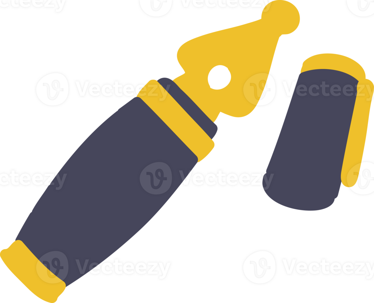 vecchia penna stilografica png