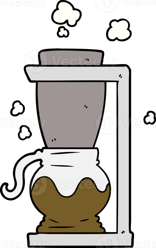 cartoon filter coffee machine png