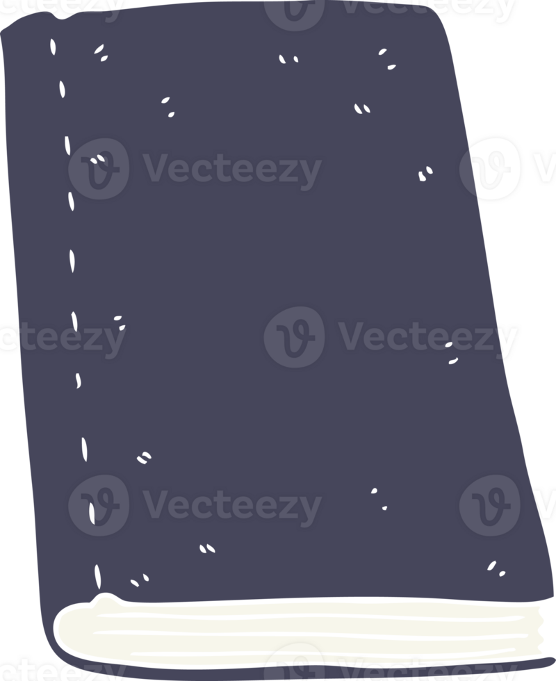 flat color illustration of book png