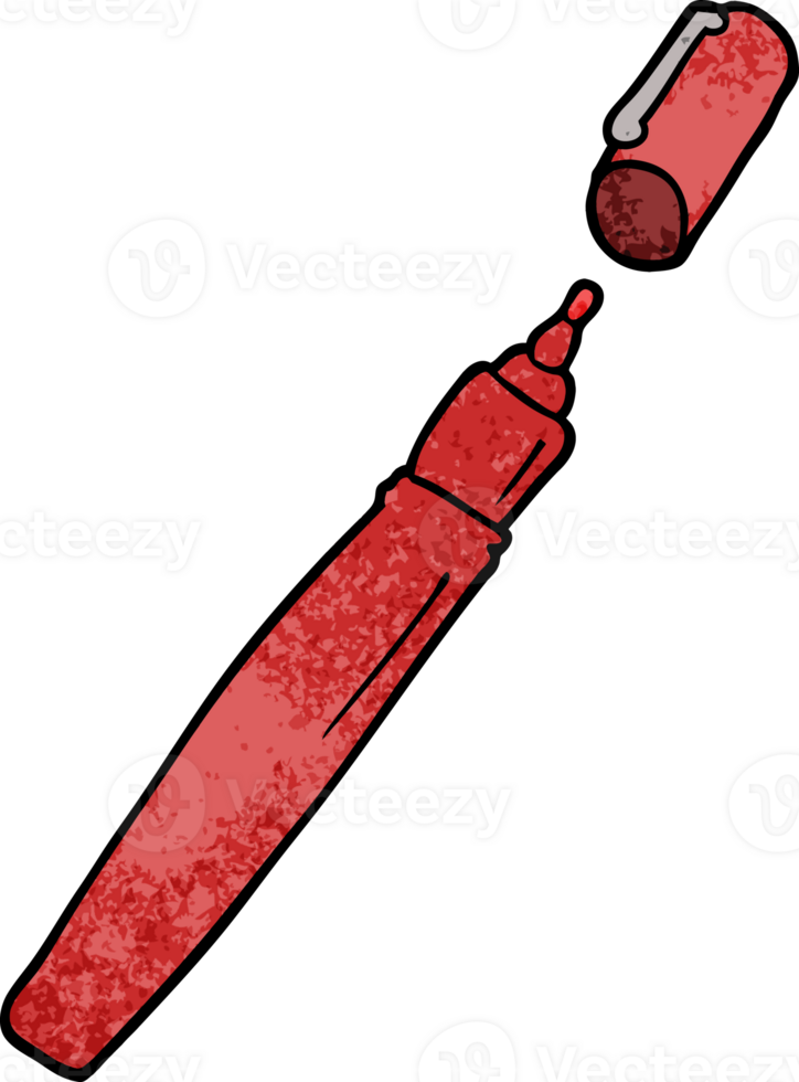 cartoon doodle pen png