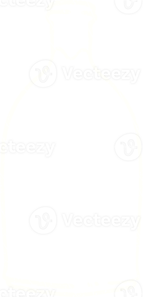 Milk Bottle Chalk Drawing png