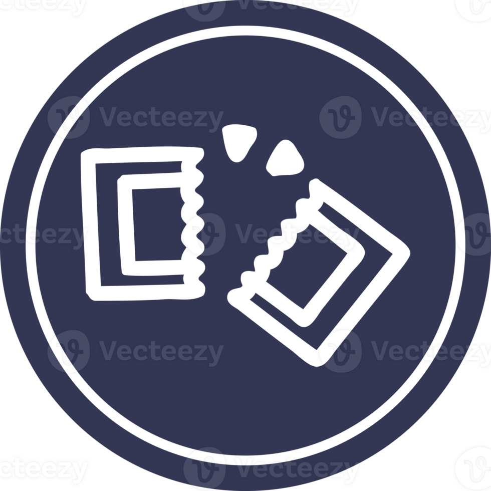 movie ticket circular icon symbol png