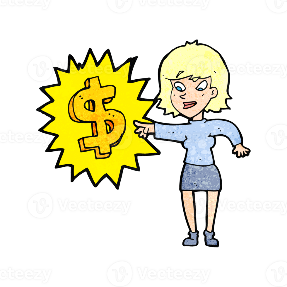 making money cartoon 45221428 PNG