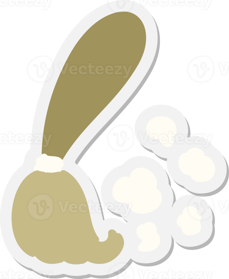 traditional broom stick sticker png
