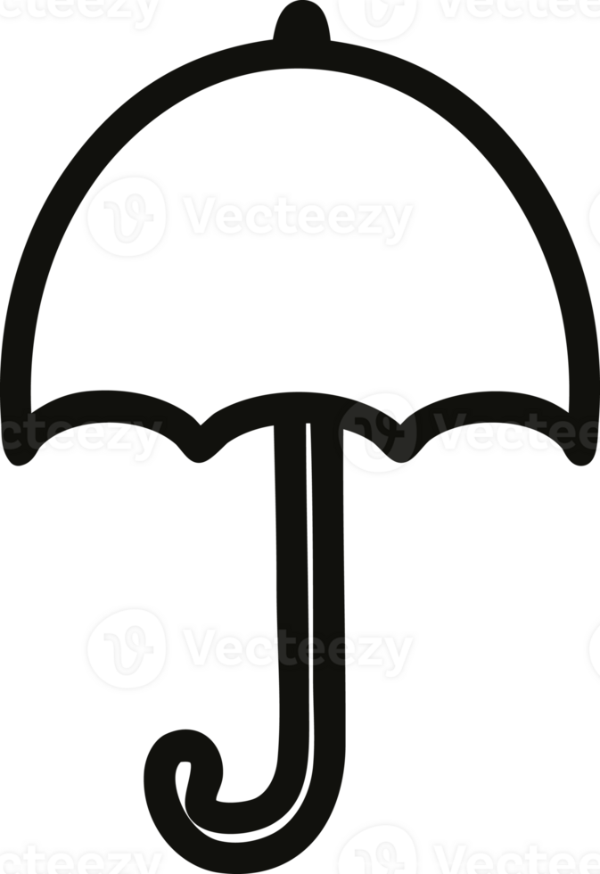 open umbrella icon symbol png