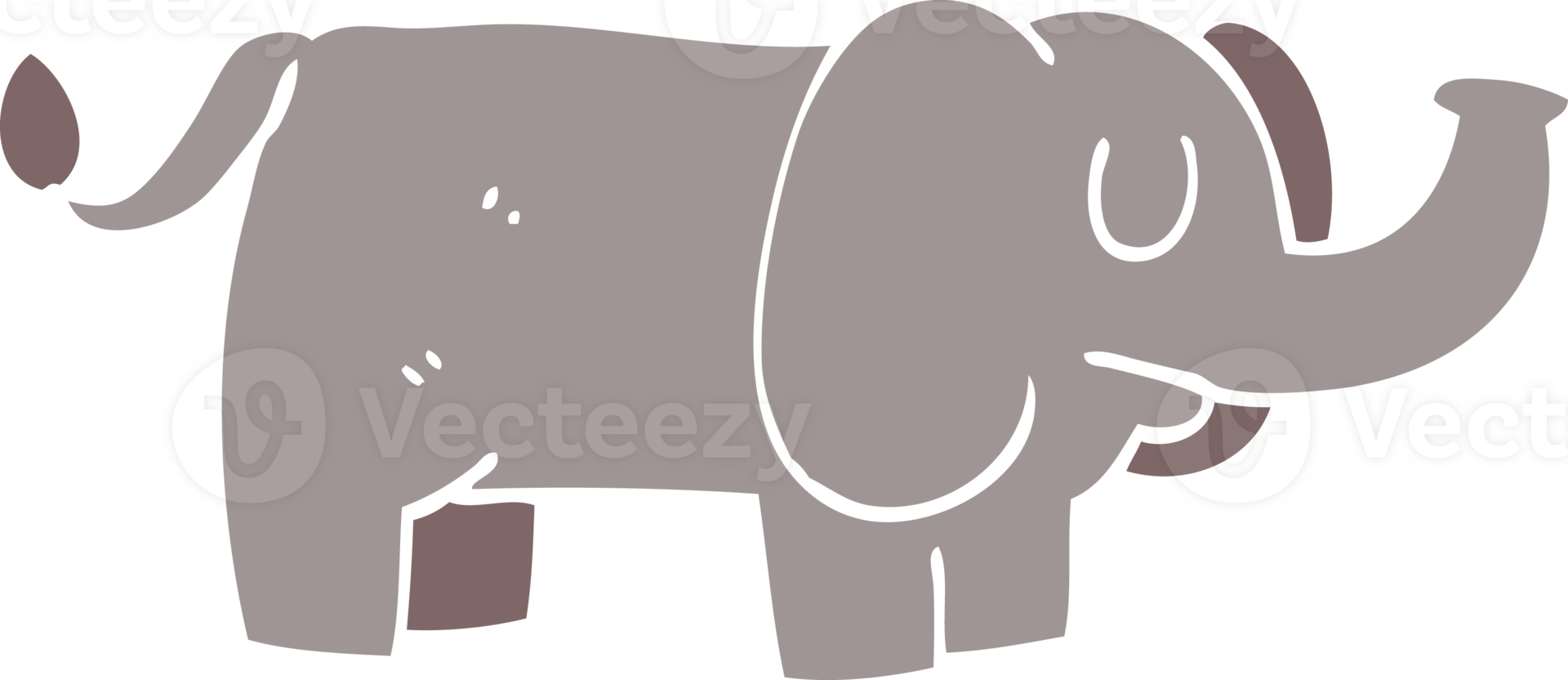 cartoon doodle funny elephant png
