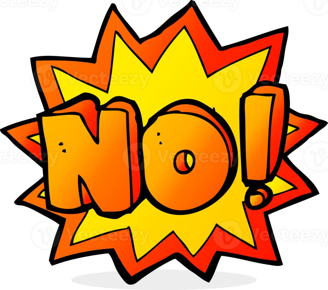 cartoon no symbol png