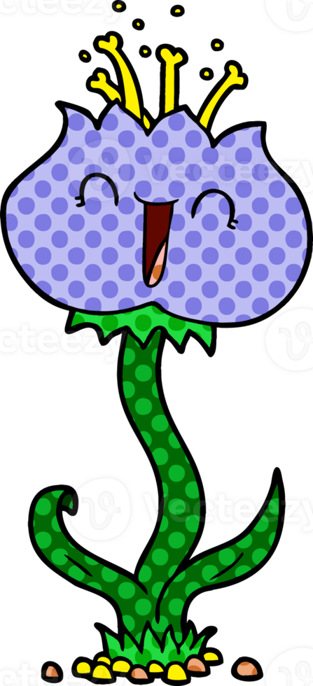 cute cartoon flower png