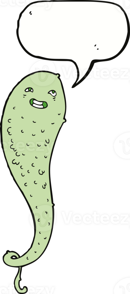 cartoon spooky ghost with speech bubble png