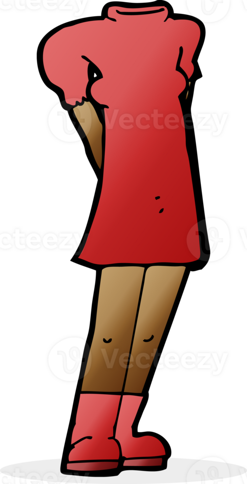 cartoon female body add photos or mix and match cartoons png