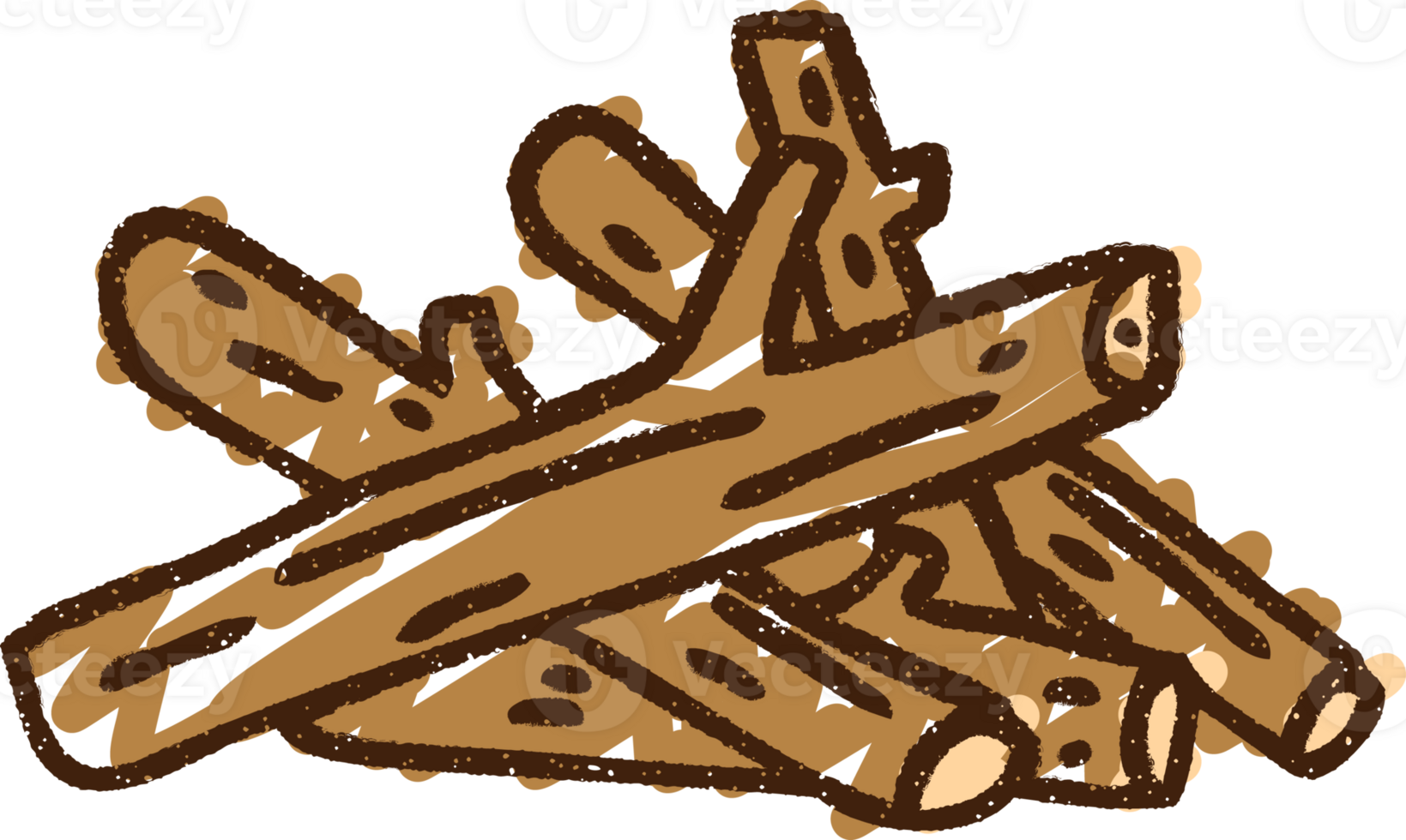 Camp Fire Chalk Drawing png