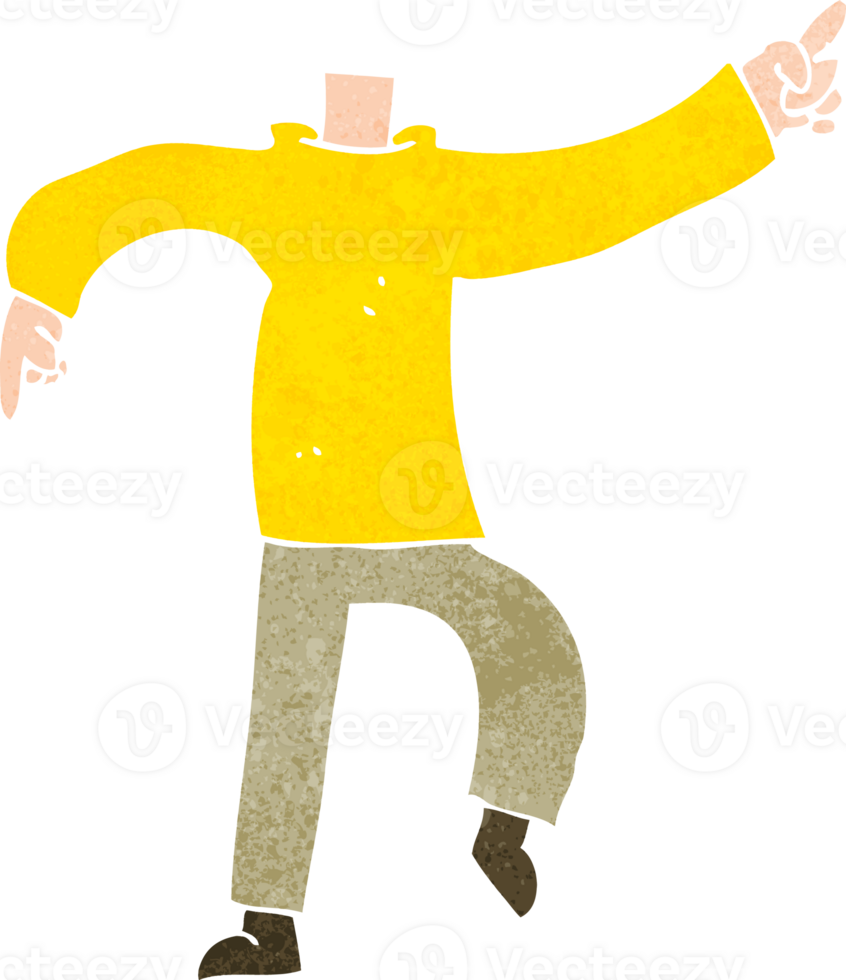 cartoon pointing body mix and match cartoons or add own photo png