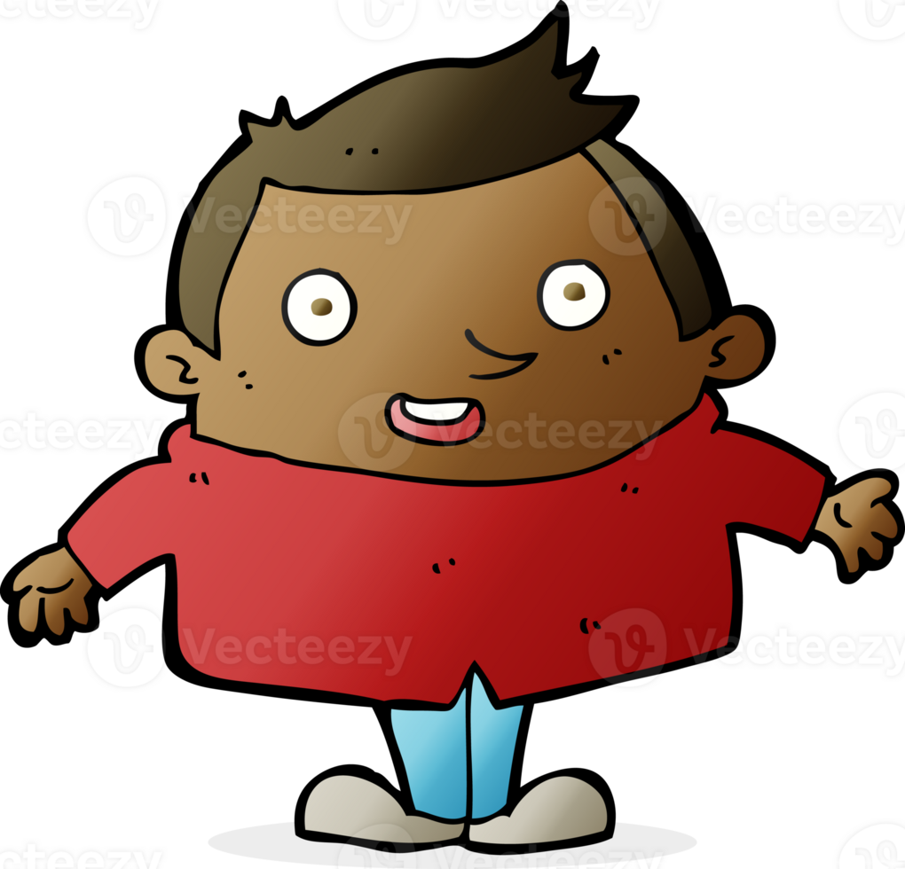 cartoon happy man png