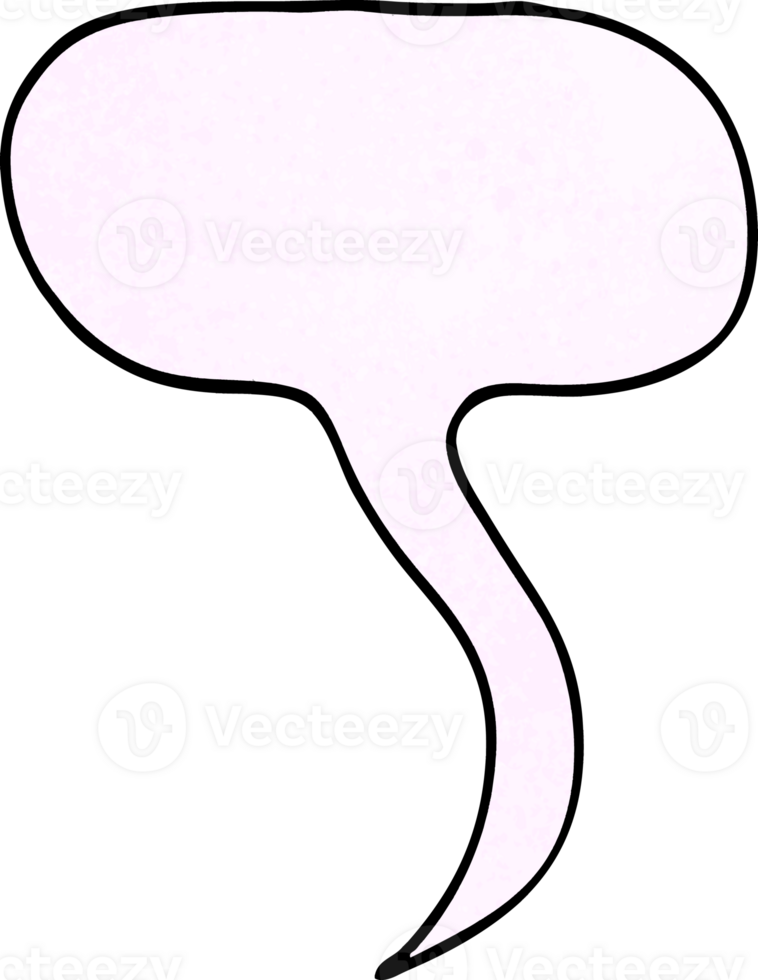 cartoon doodle speech bubble png