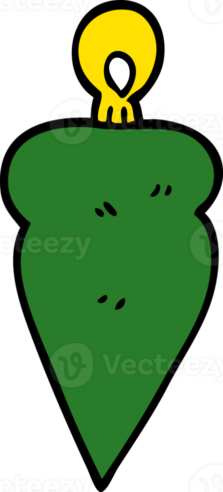 cartoon doodle christmas bauble png