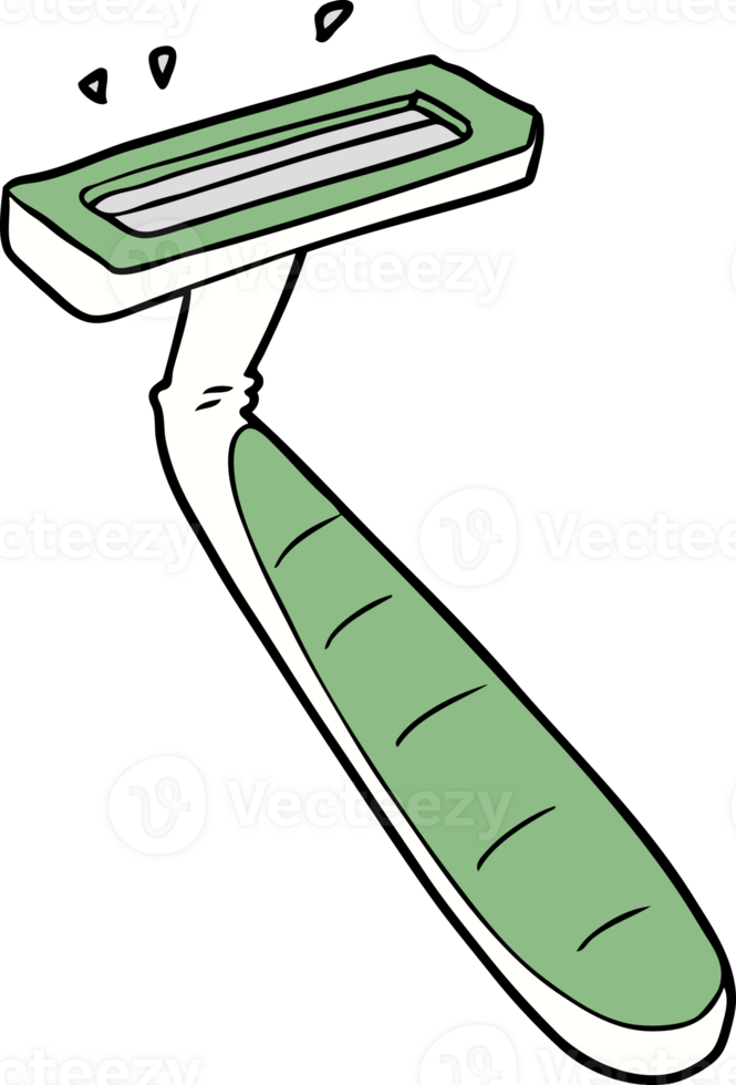 cartoon disposable razor png