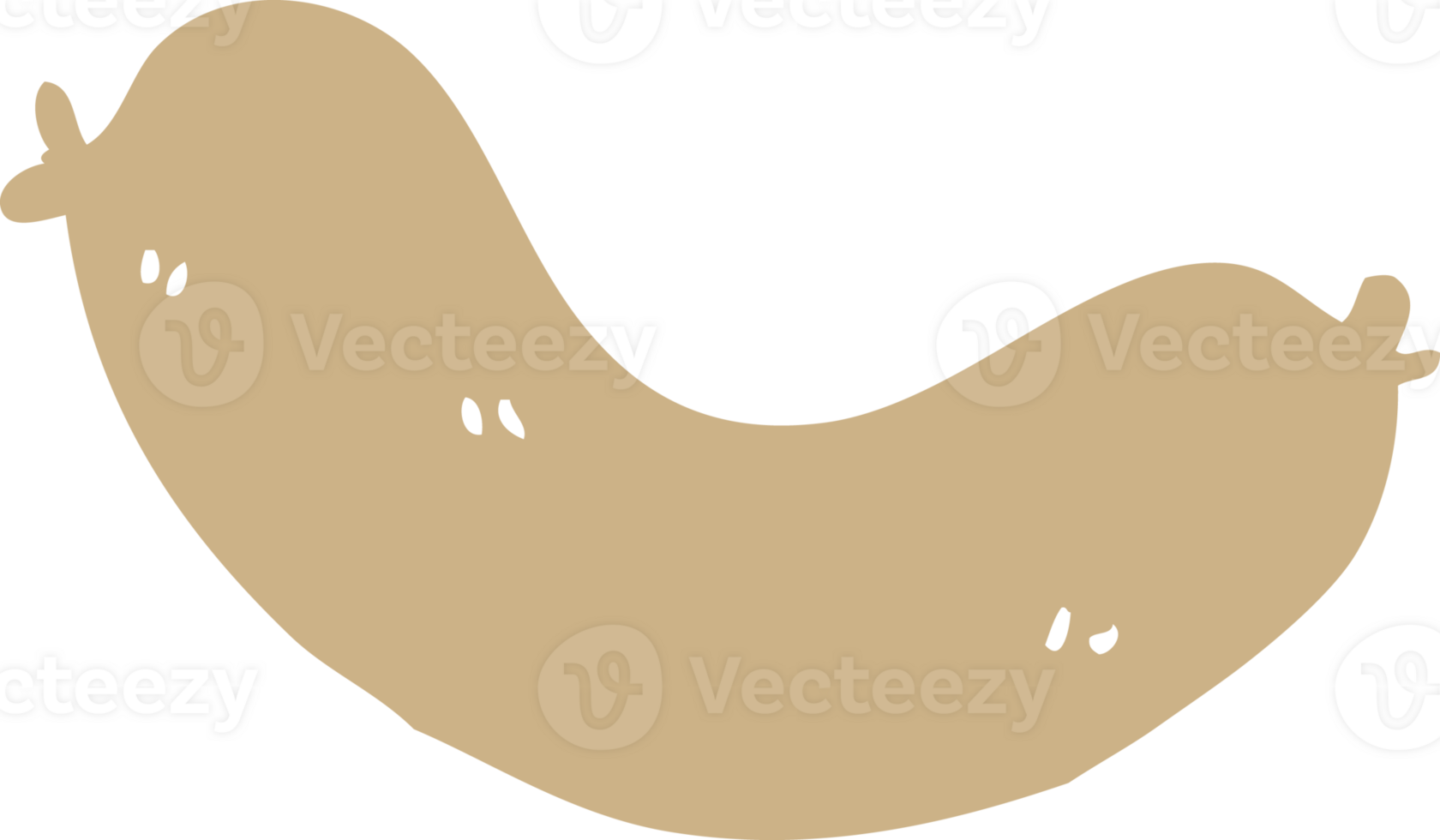 cartoon doodle uncooked sausage png