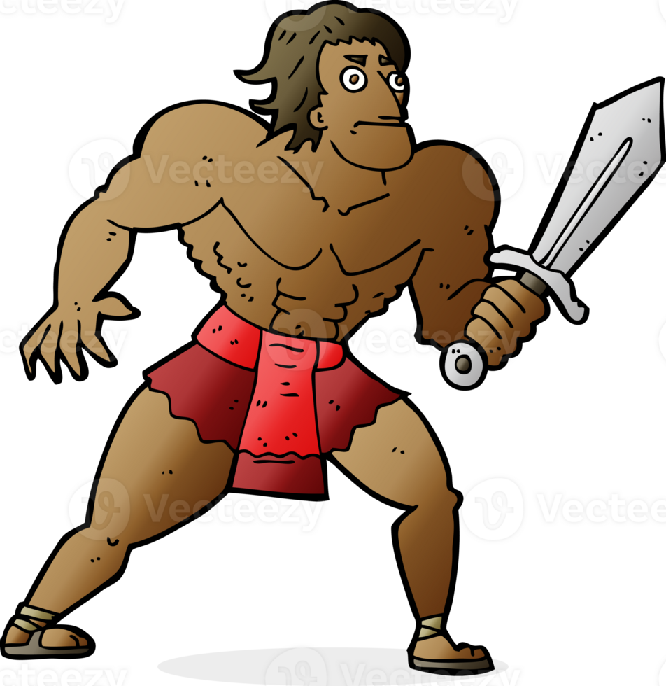 cartoon fantasy hero man png