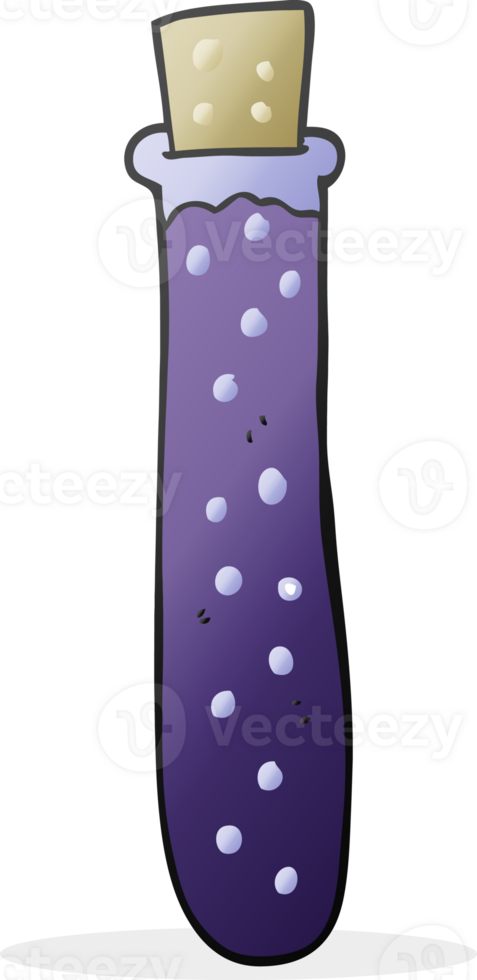hand drawn cartoon chemicals png