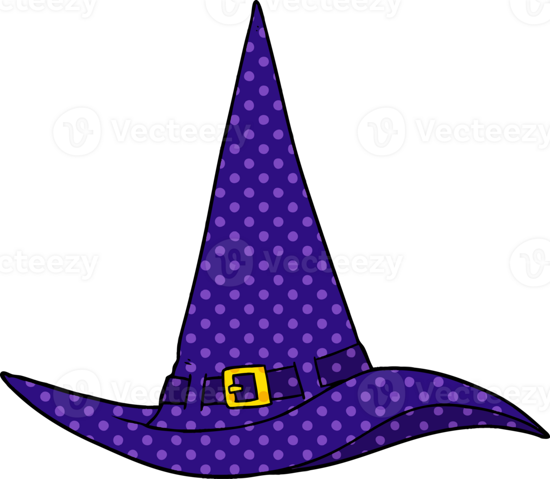 cartoon witch hat png