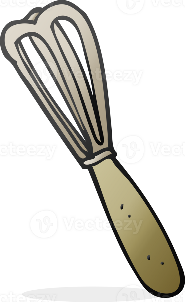 hand drawn cartoon whisk png
