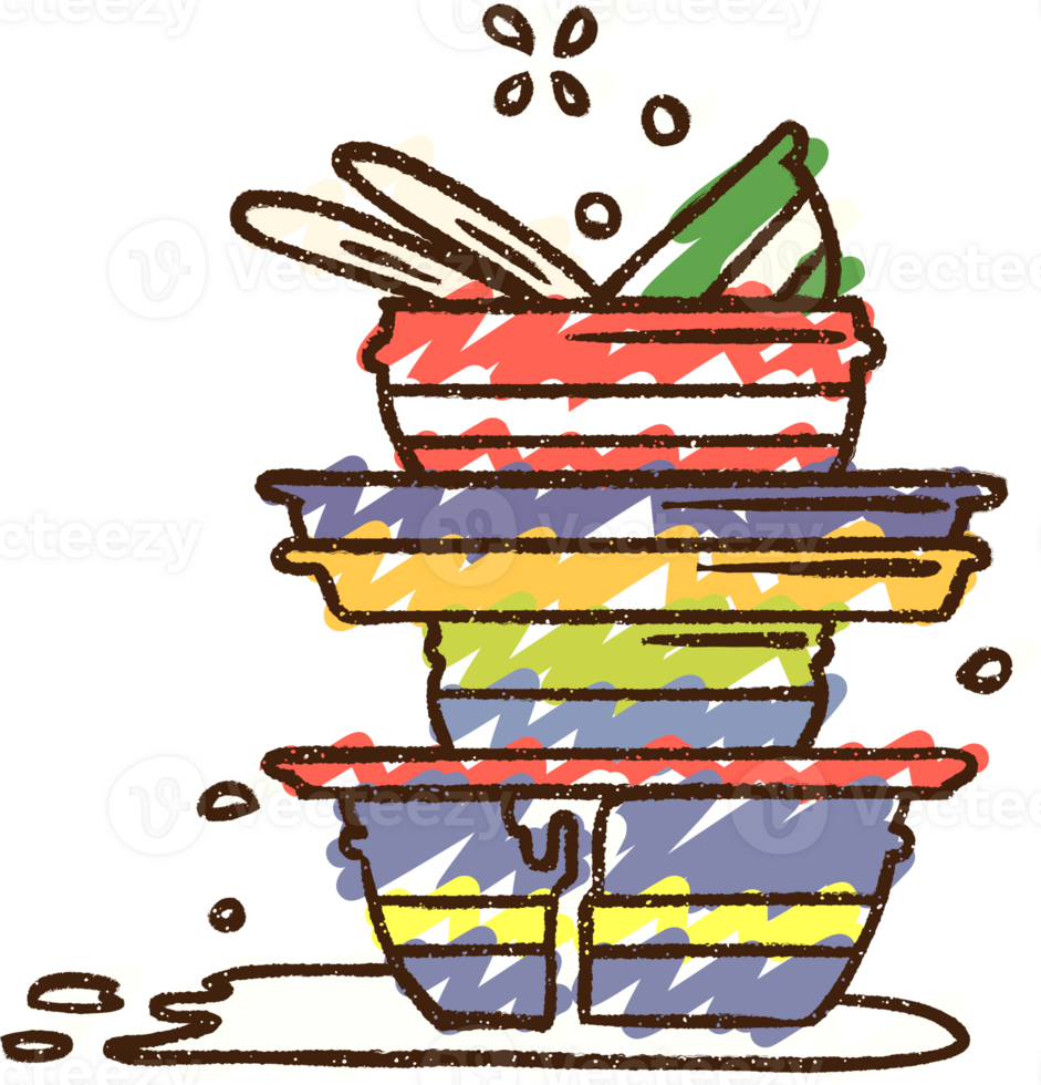 Washing Up Chalk Drawing png
