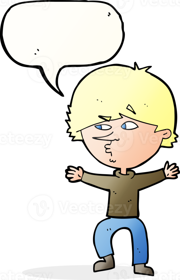cartoon suspicious man with speech bubble png