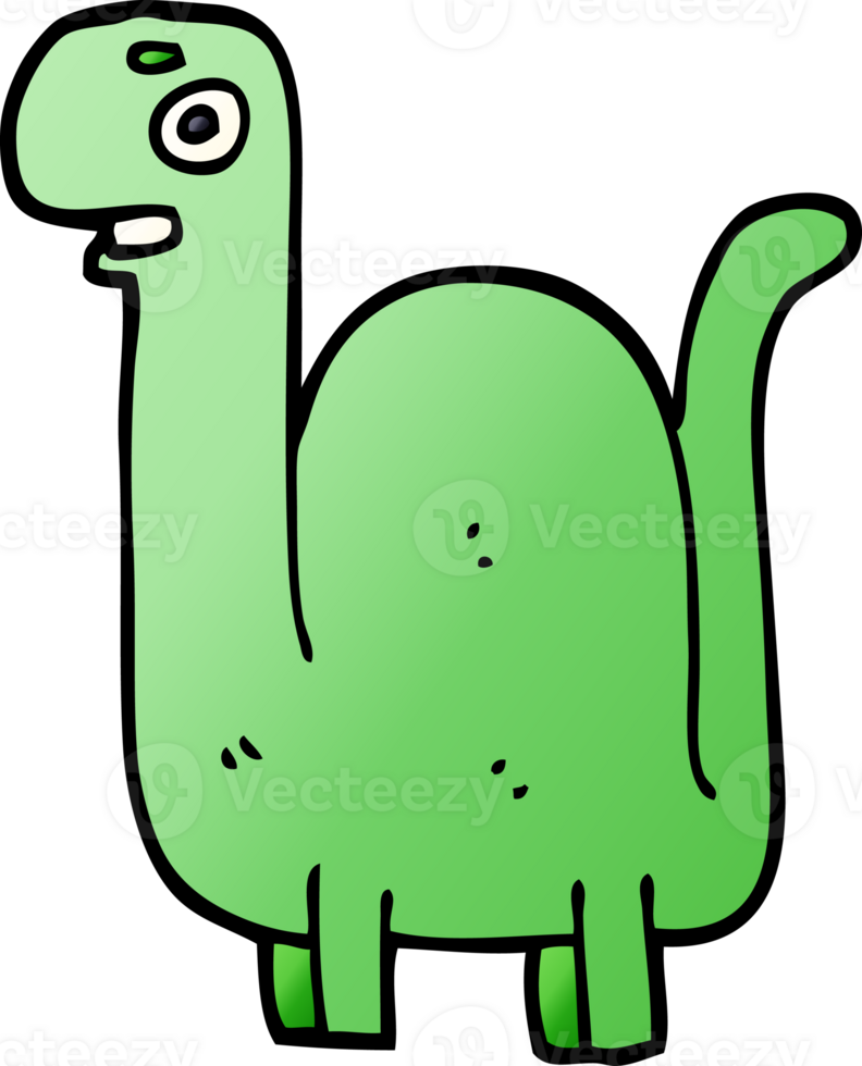 cartoon doodle prehistoric dinosaur png
