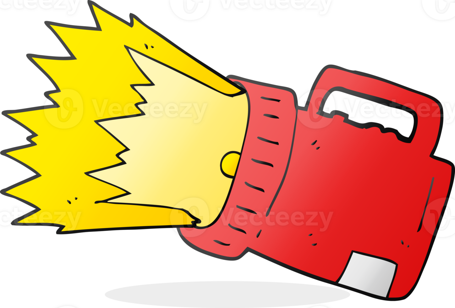 hand drawn cartoon torch png