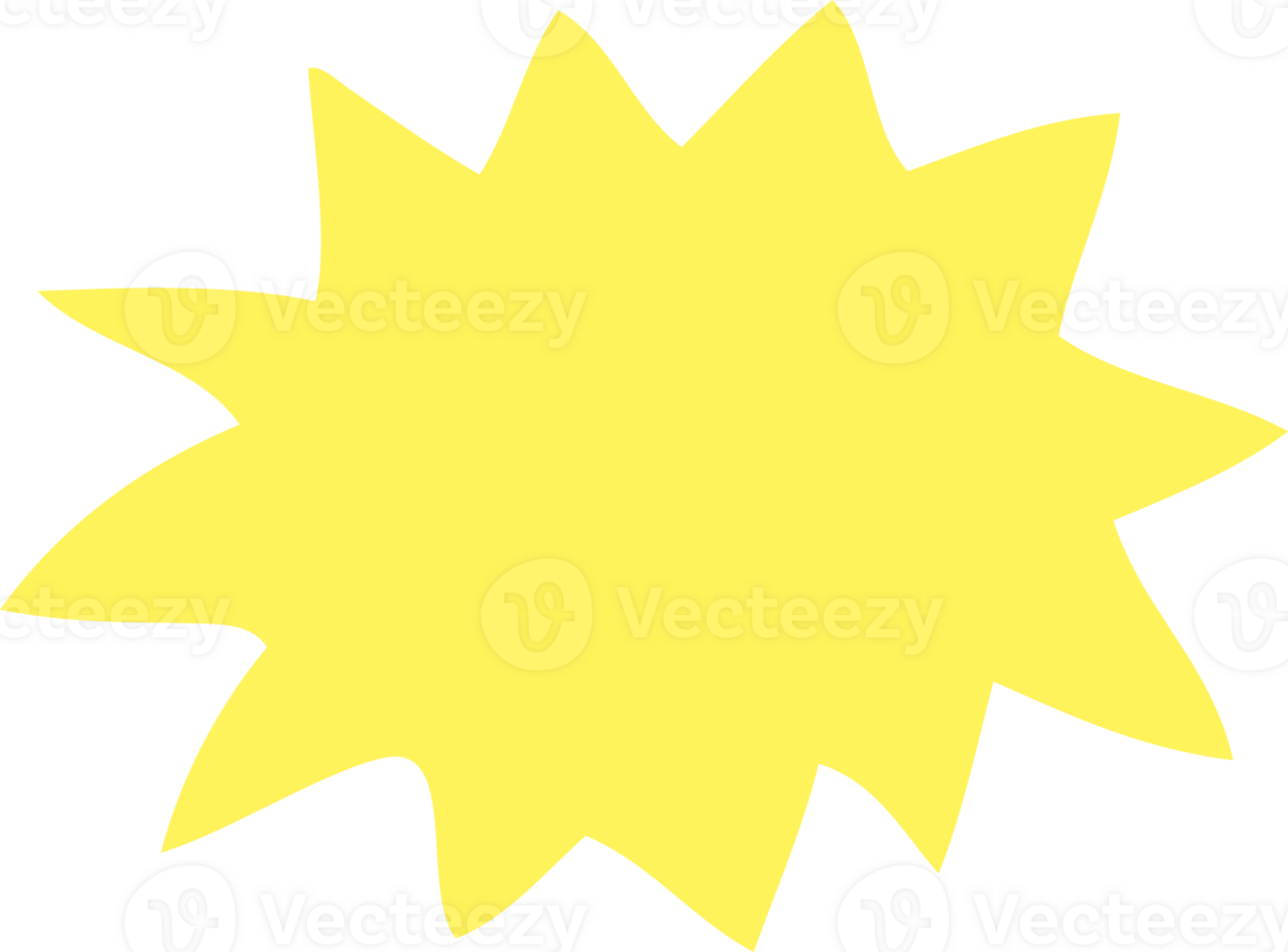 flat color illustration of explosion png
