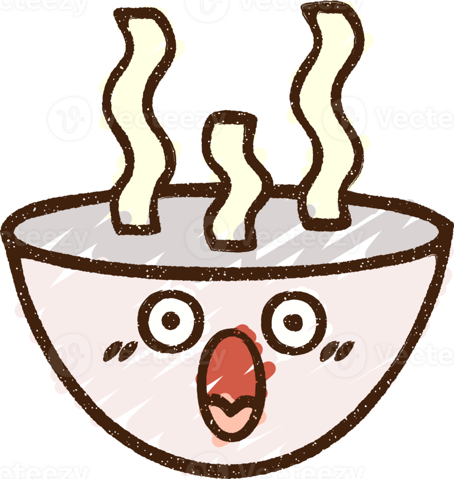 Hot Soup Chalk Drawing png