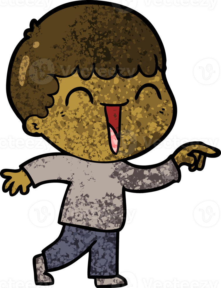 cartoon happy man png