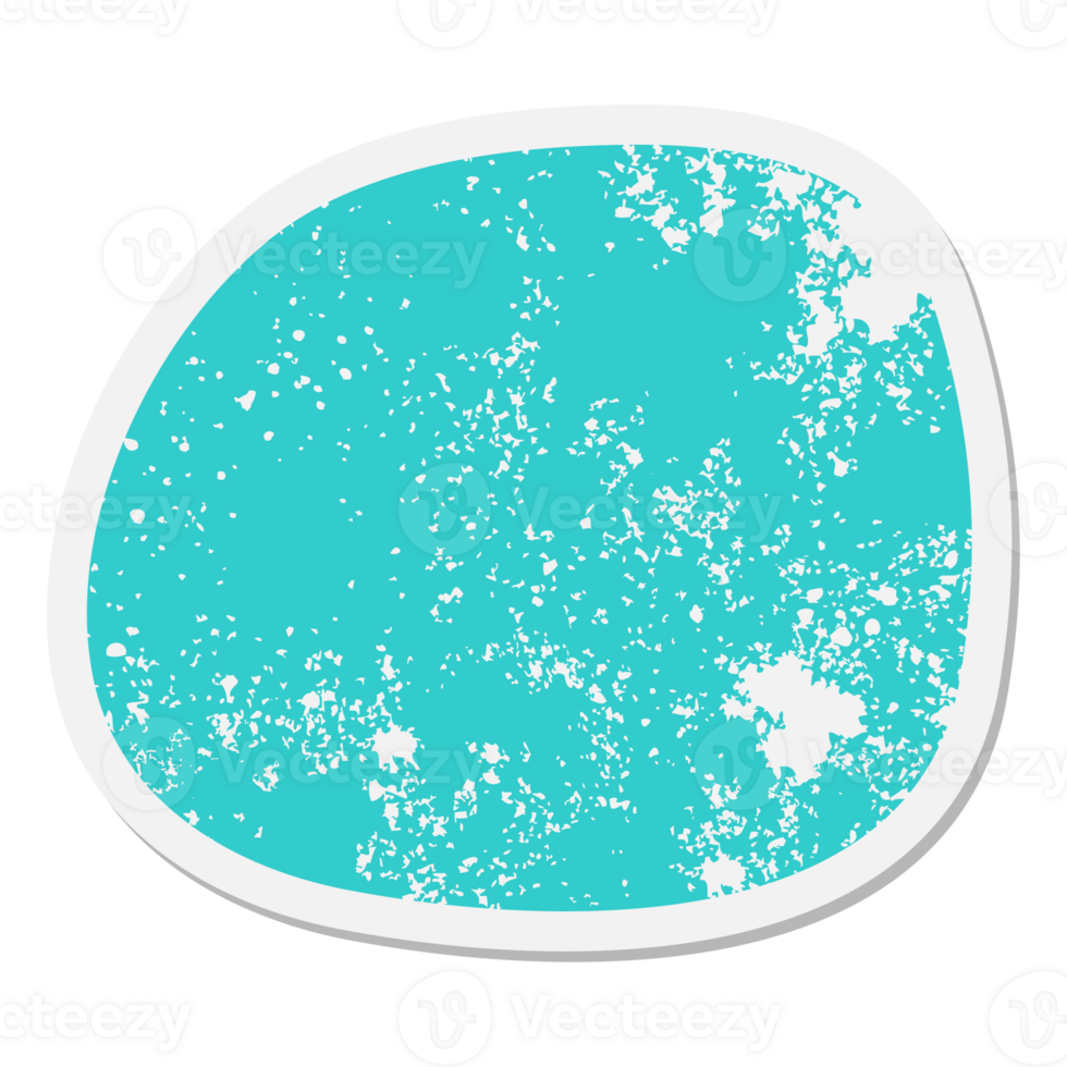 expressive shape blob grunge sticker png